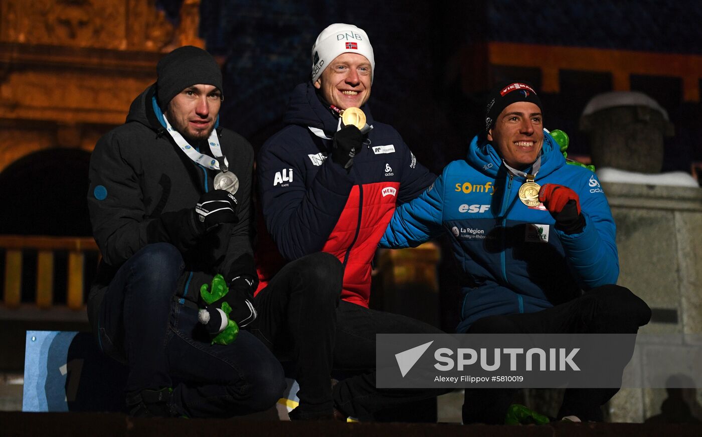 Sweden Biathlon Worlds Men Sprint