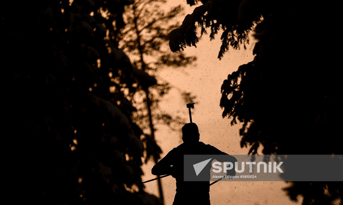 Sweden Biathlon Worlds Men Sprint