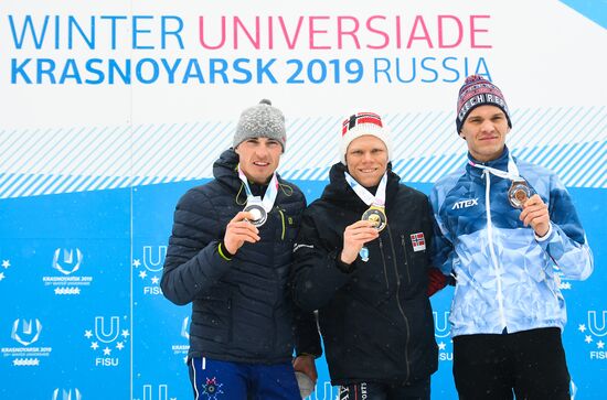 Russia Universiade Biathlon Mass Start Men