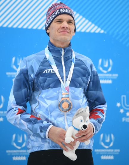 Russia Universiade Biathlon Mass Start Men