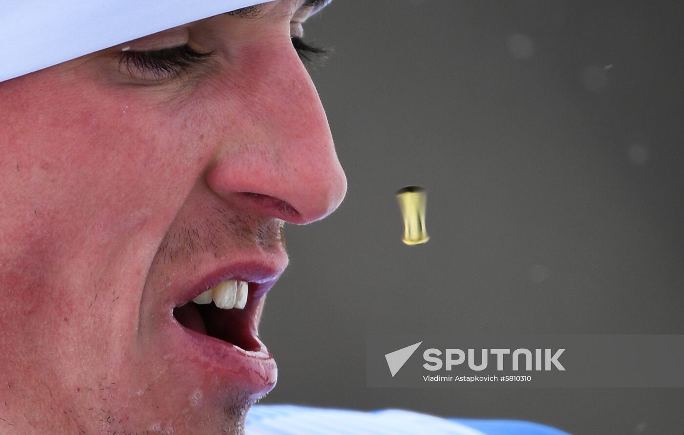 Russia Universiade Biathlon Mass Start Men