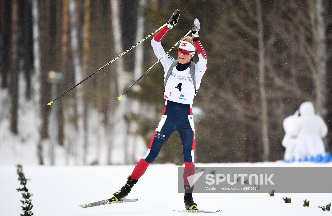 Russia Universiade Biathlon Mass Start Men