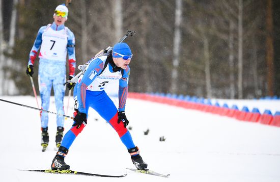 Russia Universiade Biathlon Mass Start Men