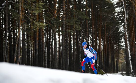 Russia Universiade Biathlon Mass Start Men