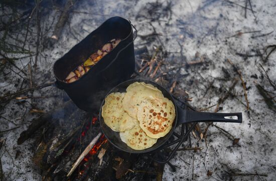 Russia Pancake Week