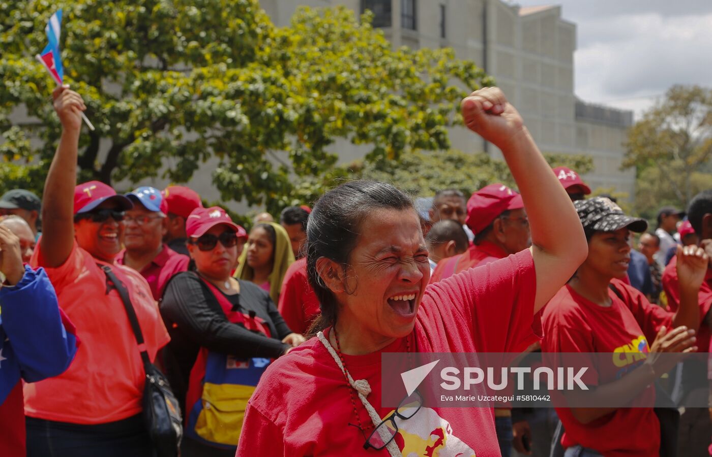 Venezuela Maduro Supporters