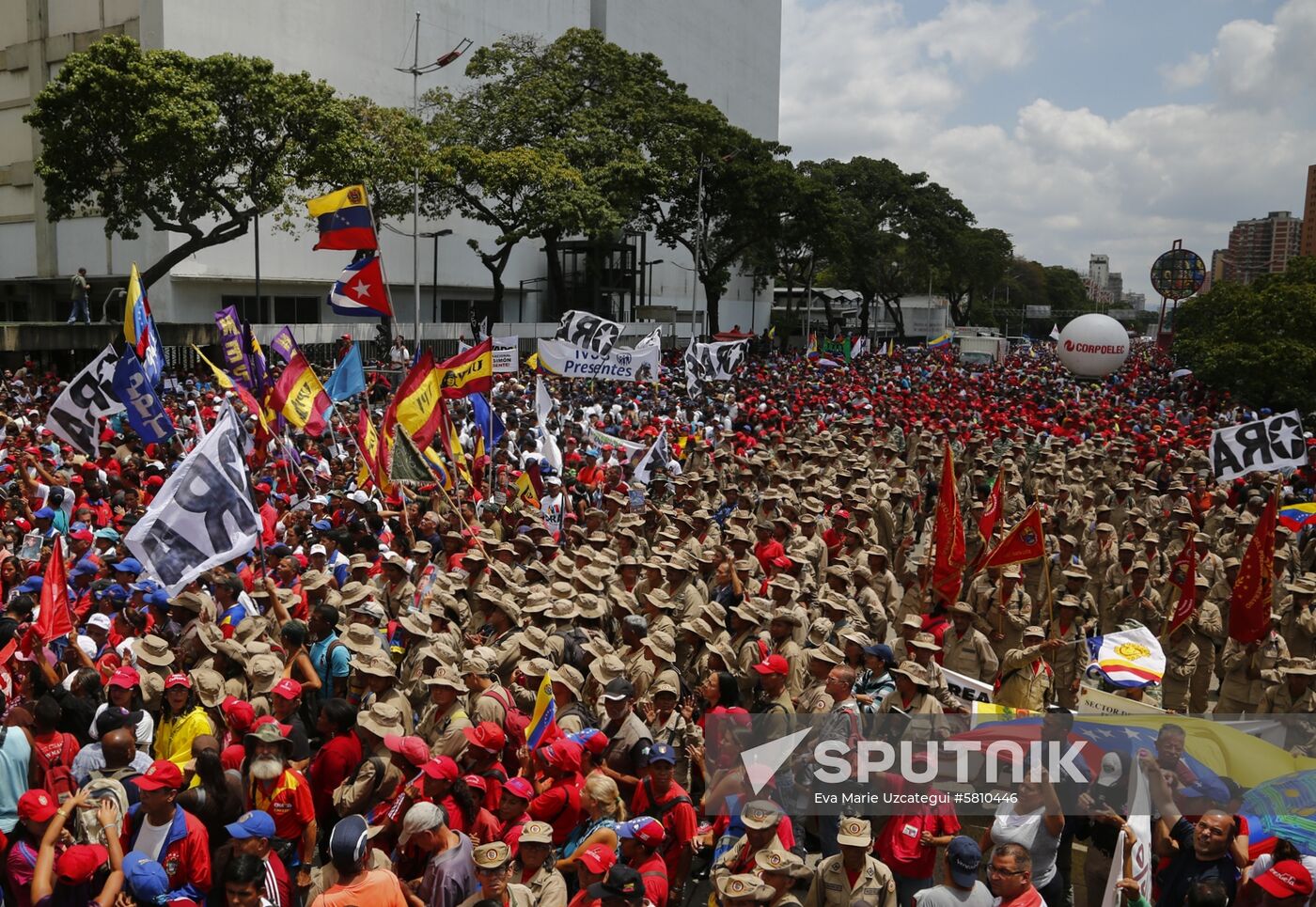 Venezuela Maduro Supporters