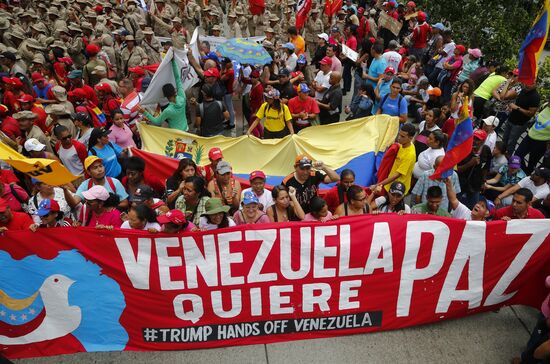 Venezuela Maduro Supporters