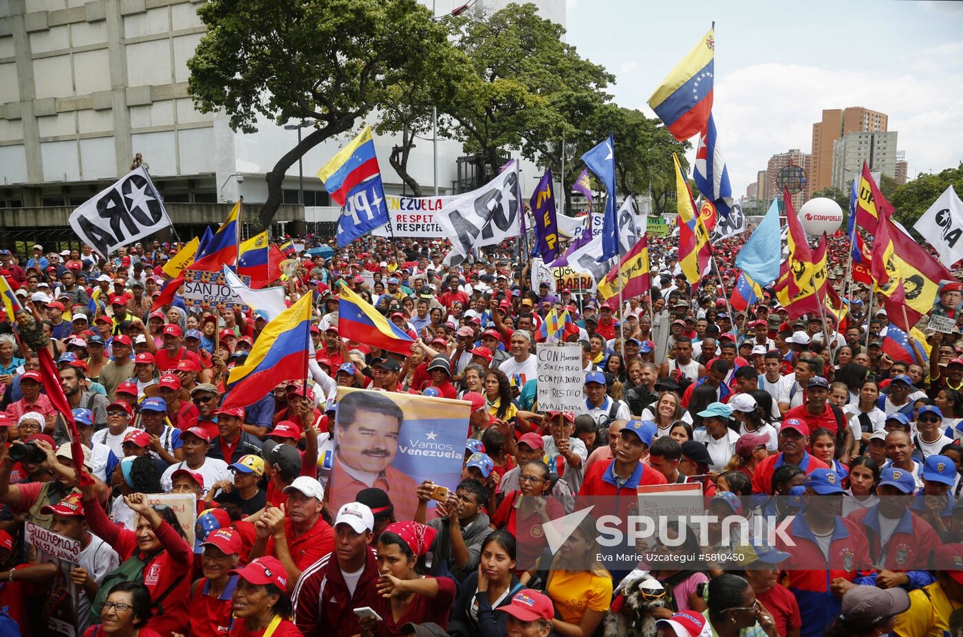 Venezuela Maduro Supporters