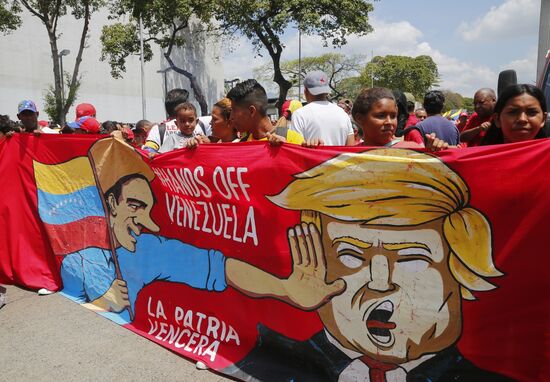 Venezuela Maduro Supporters
