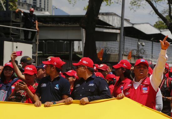 Venezuela Maduro Supporters