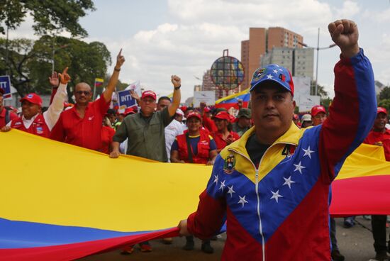 Venezuela Maduro Supporters