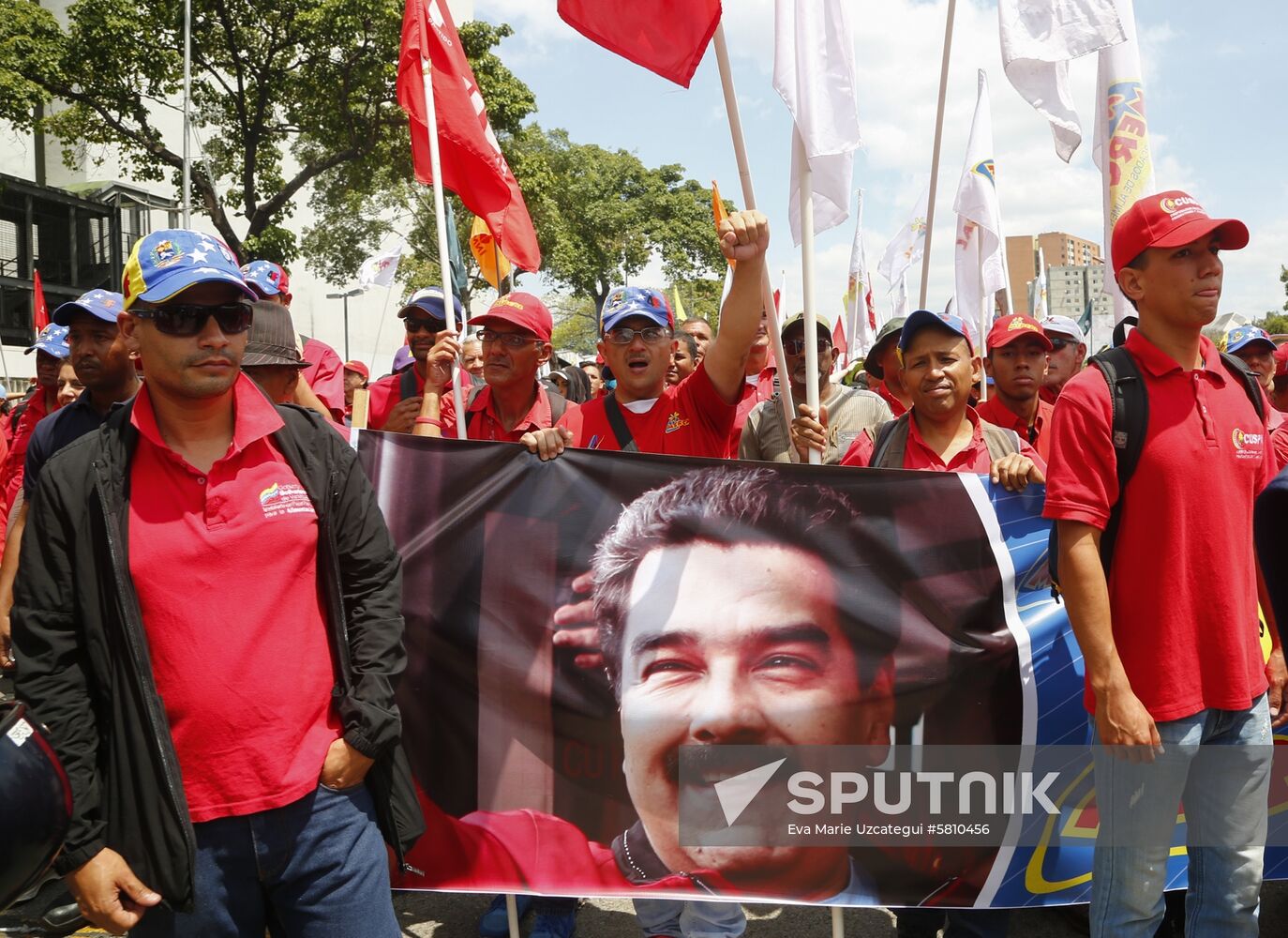 Venezuela Maduro Supporters