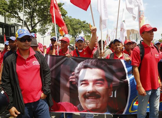 Venezuela Maduro Supporters