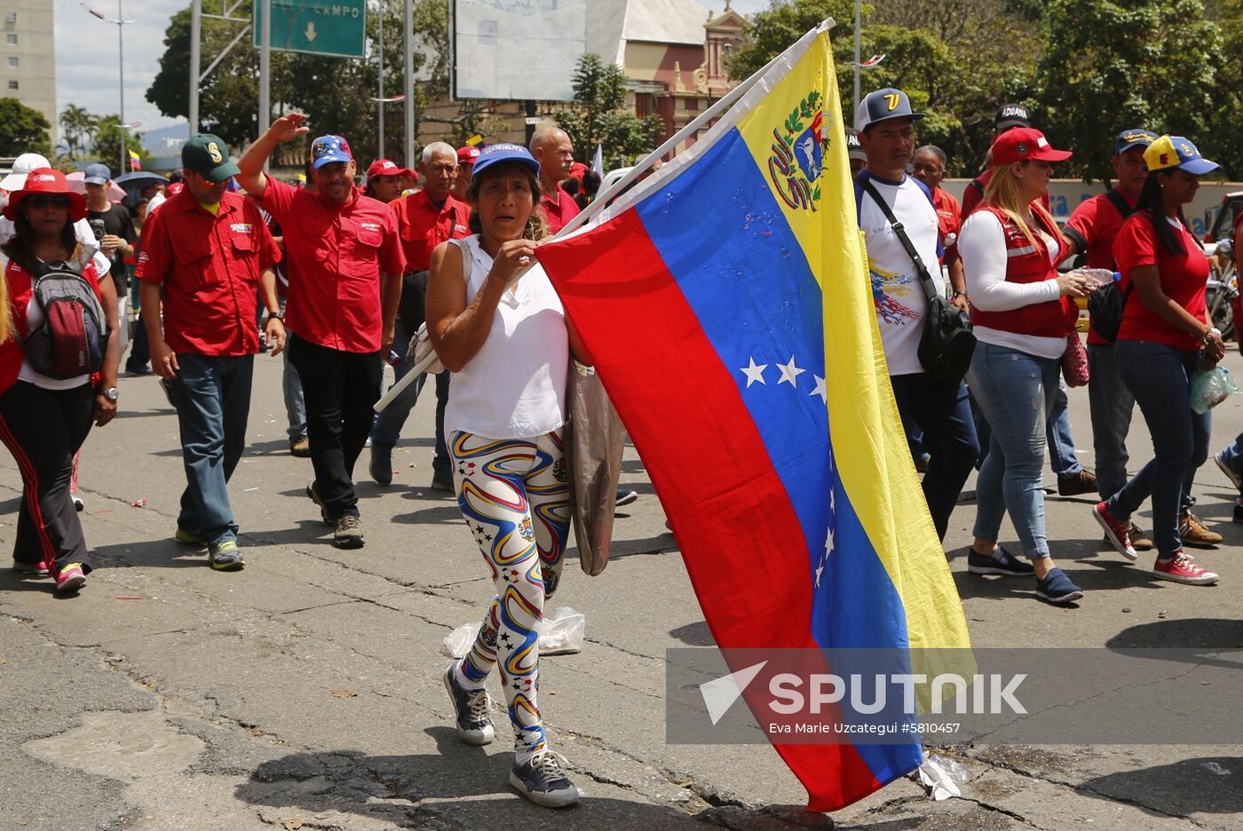 Venezuela Maduro Supporters