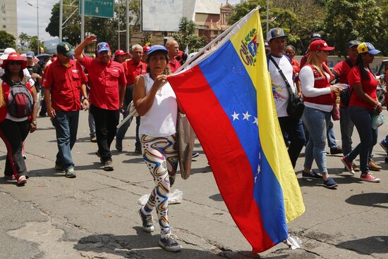 Venezuela Maduro Supporters