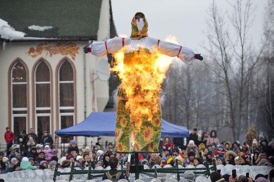 Russia Pancake Week