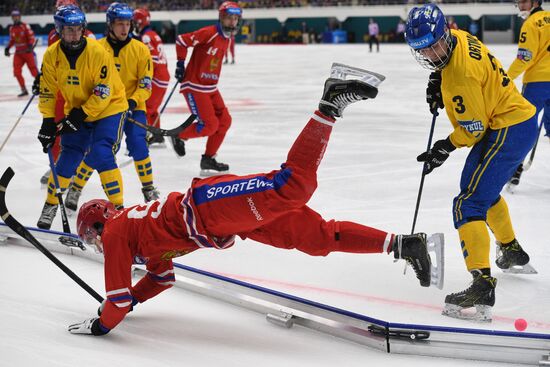 Russia Universiade Bandy Men Russia - Sweden