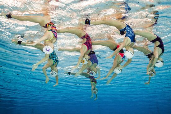 Russia Synchronized Swimming