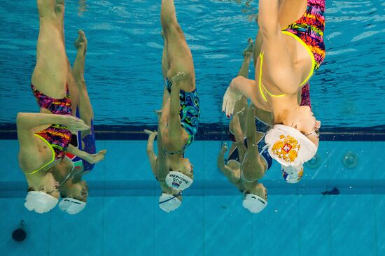 Russia Synchronized Swimming