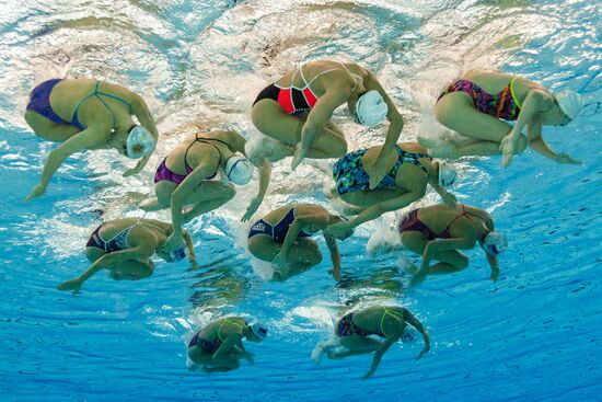 Russia Synchronized Swimming