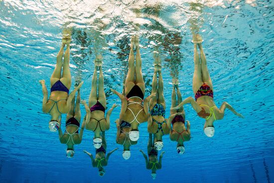 Russia Synchronized Swimming