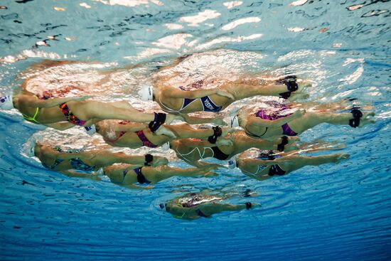 Russia Synchronized Swimming