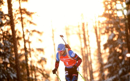 Sweden Biathlon Worlds Pursuit Men