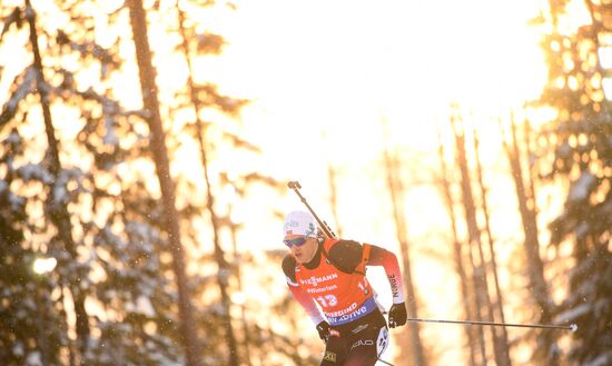 Sweden Biathlon Worlds Pursuit Men