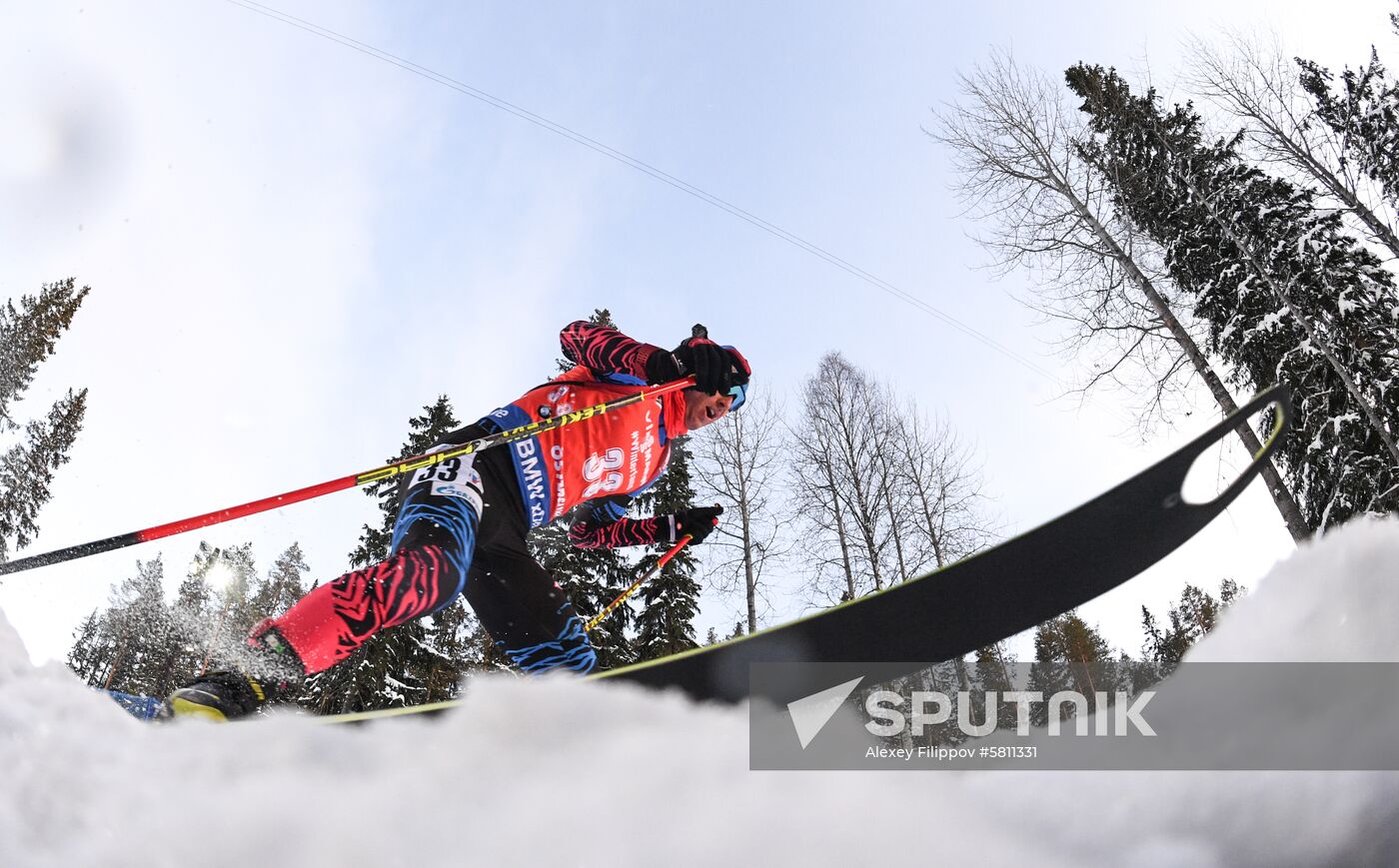 Sweden Biathlon Worlds Pursuit Men