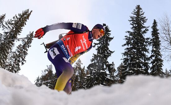 Sweden Biathlon Worlds Pursuit Men