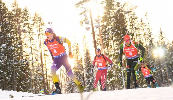 Sweden Biathlon Worlds Pursuit Men