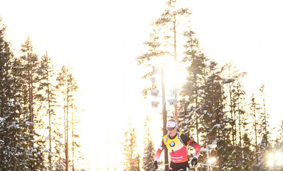 Sweden Biathlon Worlds Pursuit Men
