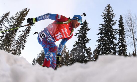 Sweden Biathlon Worlds Pursuit Men