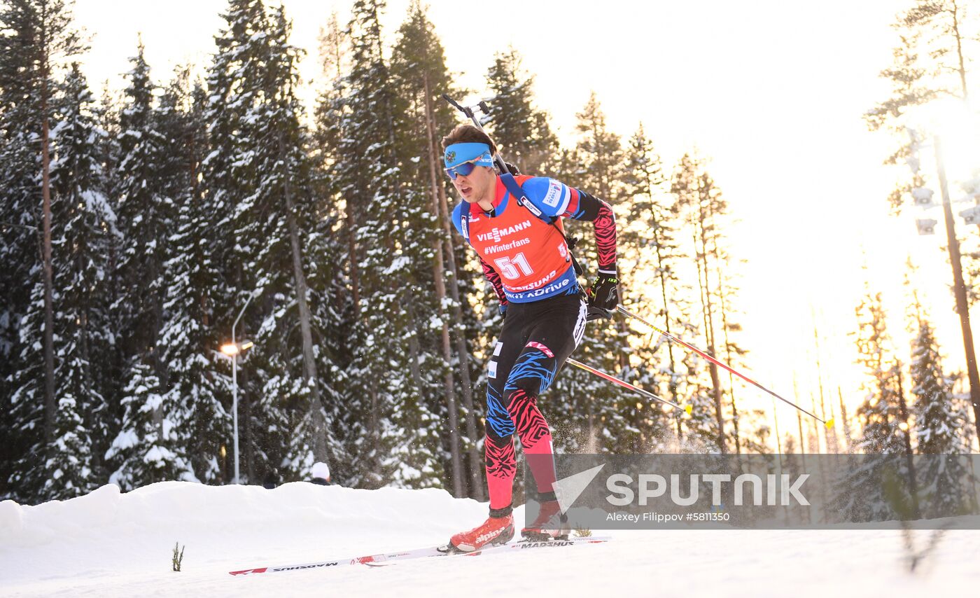 Sweden Biathlon Worlds Pursuit Men