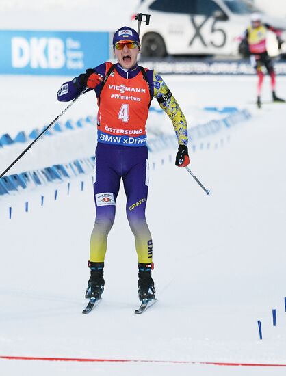 Sweden Biathlon Worlds Pursuit Men