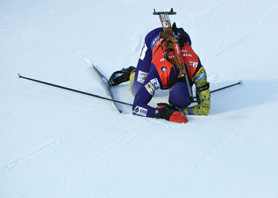 Sweden Biathlon Worlds Pursuit Men
