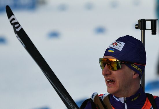 Sweden Biathlon Worlds Pursuit Men