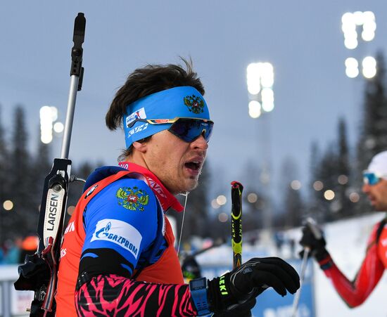 Sweden Biathlon Worlds Pursuit Men