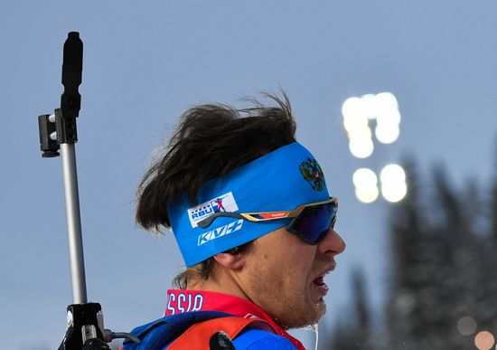 Sweden Biathlon Worlds Pursuit Men