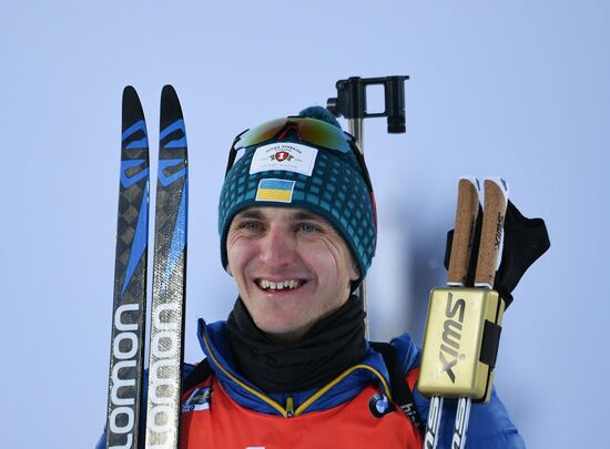 Sweden Biathlon Worlds Pursuit Men