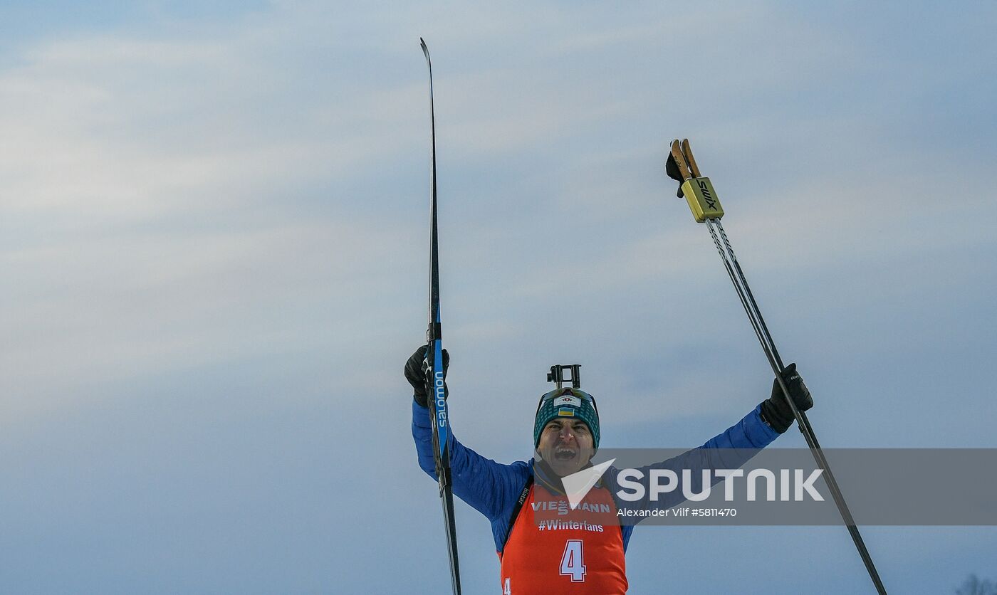 Sweden Biathlon Worlds Pursuit Men