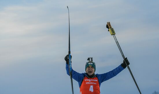 Sweden Biathlon Worlds Pursuit Men