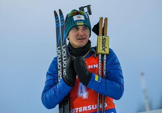 Sweden Biathlon Worlds Pursuit Men