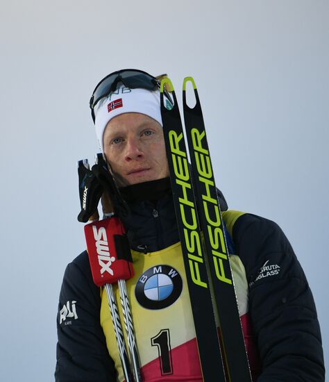 Sweden Biathlon Worlds Pursuit Men