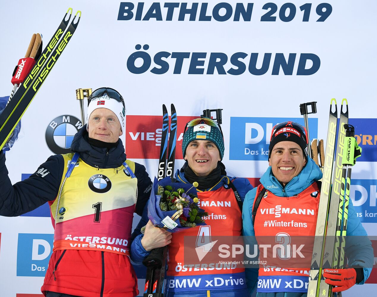 Sweden Biathlon Worlds Pursuit Men