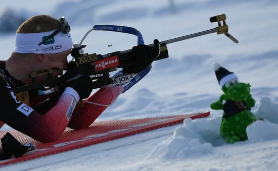 Sweden Biathlon Worlds Pursuit Men