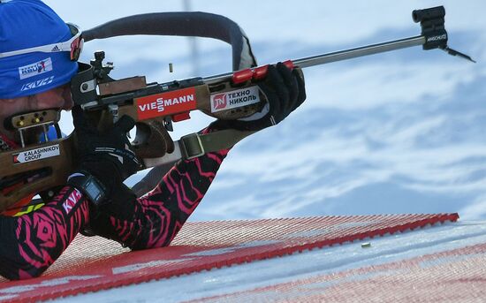 Sweden Biathlon Worlds Pursuit Men