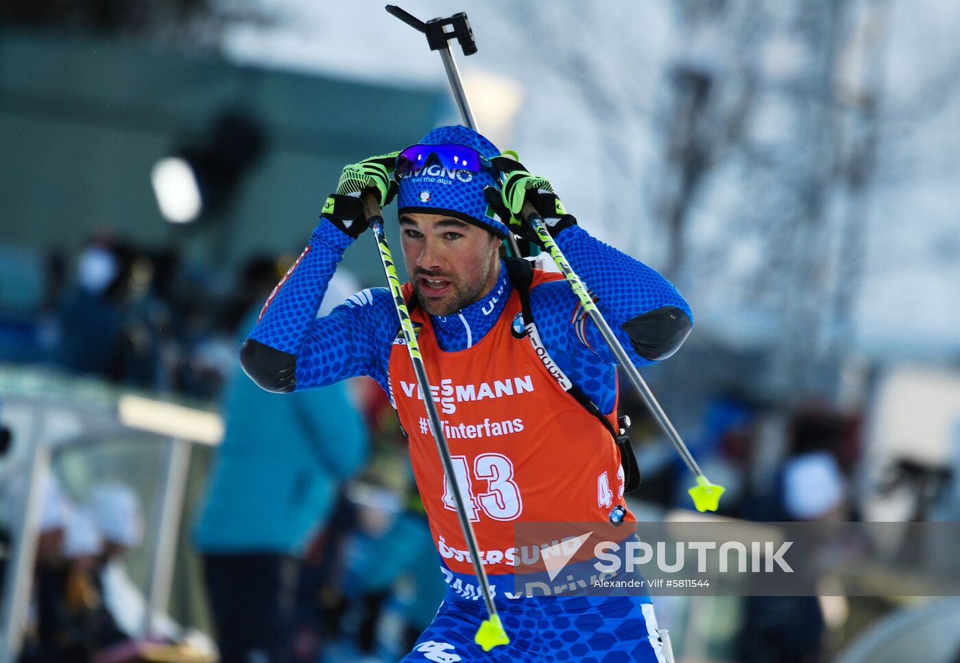 Sweden Biathlon Worlds Pursuit Men
