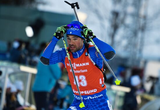 Sweden Biathlon Worlds Pursuit Men